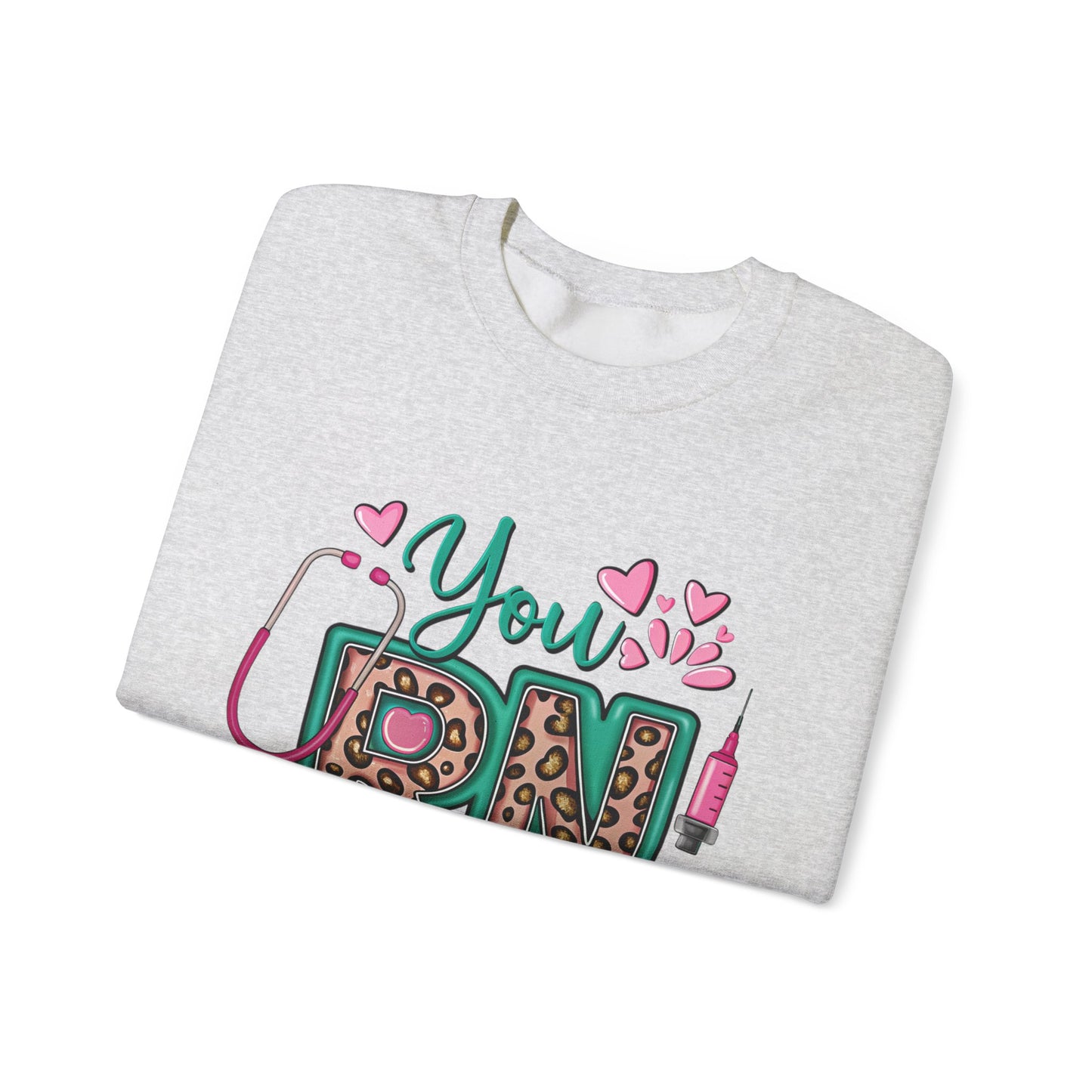 You RN Good Hands Sweatshirt - Cozy Unisex Crewneck for Nurses