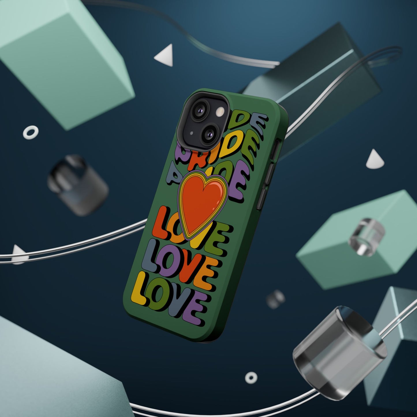 Pride Love - LGBTQ+ Support Tough Phone Case