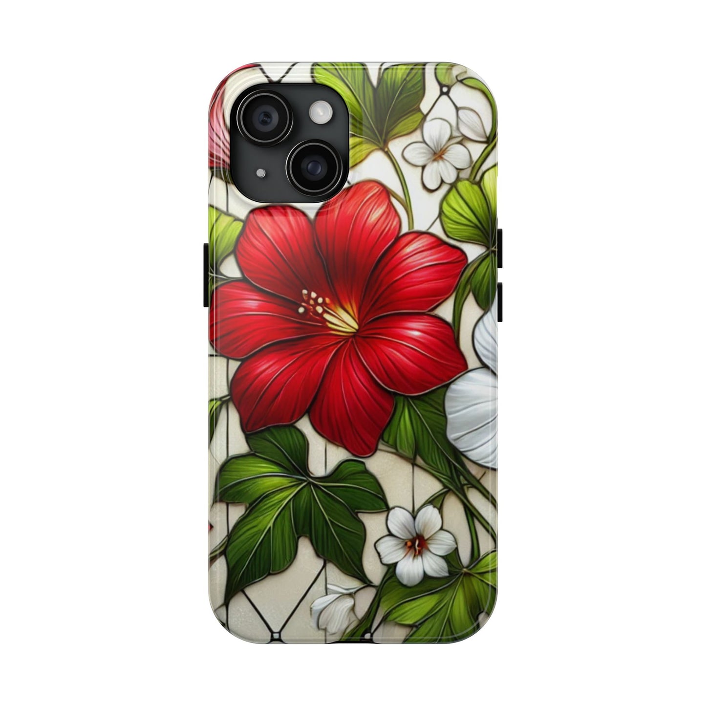 Tough Phone Case with Vibrant Floral Design - Perfect Gift for Nature Lovers