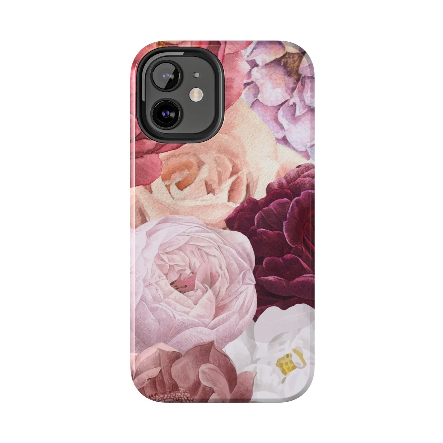 Elegant Protection for Every Occasion Floral Tough Phone Case