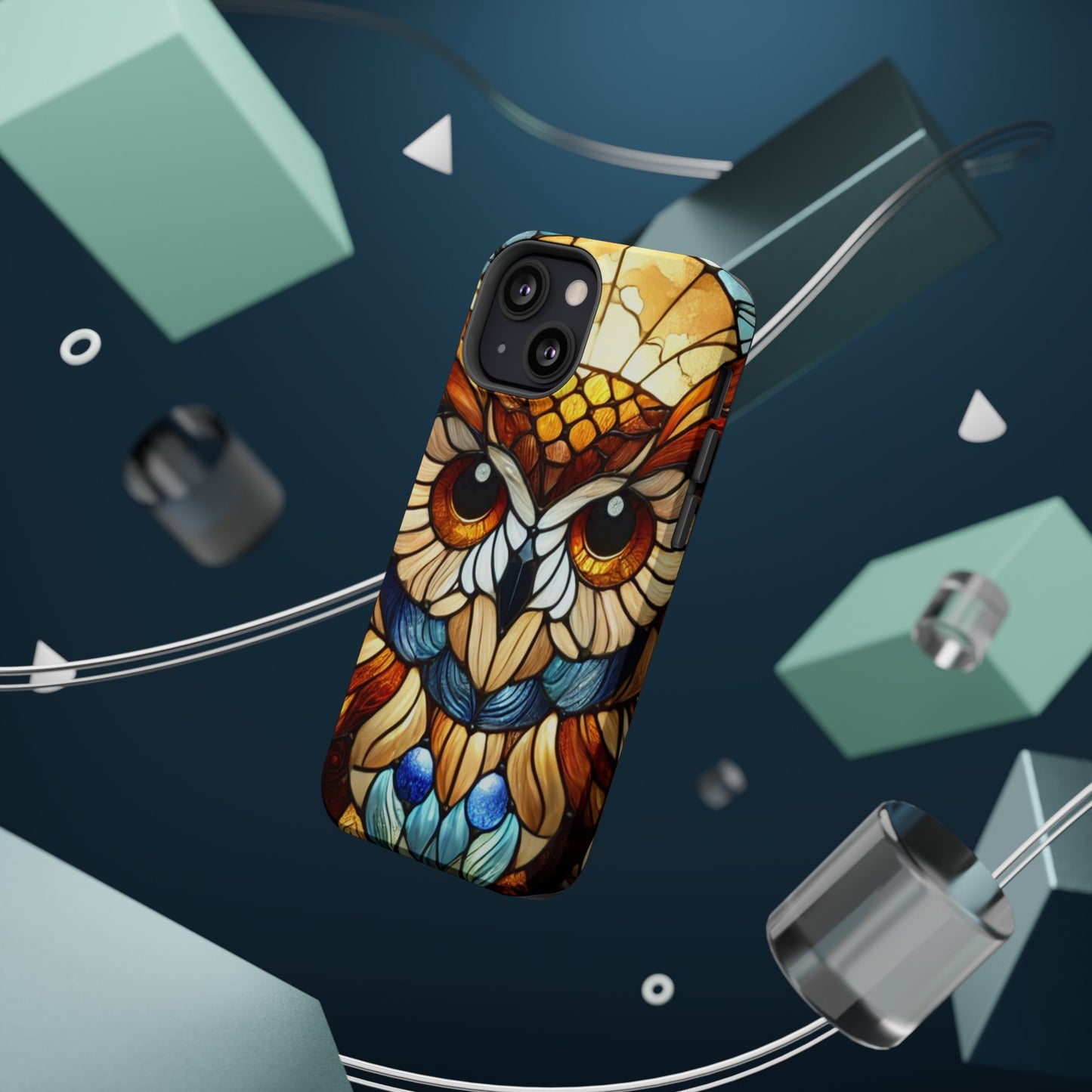 Bohemian Owl MAGNETIC Phone Case for Owl Lovers- Perfect Gift for Iphone
