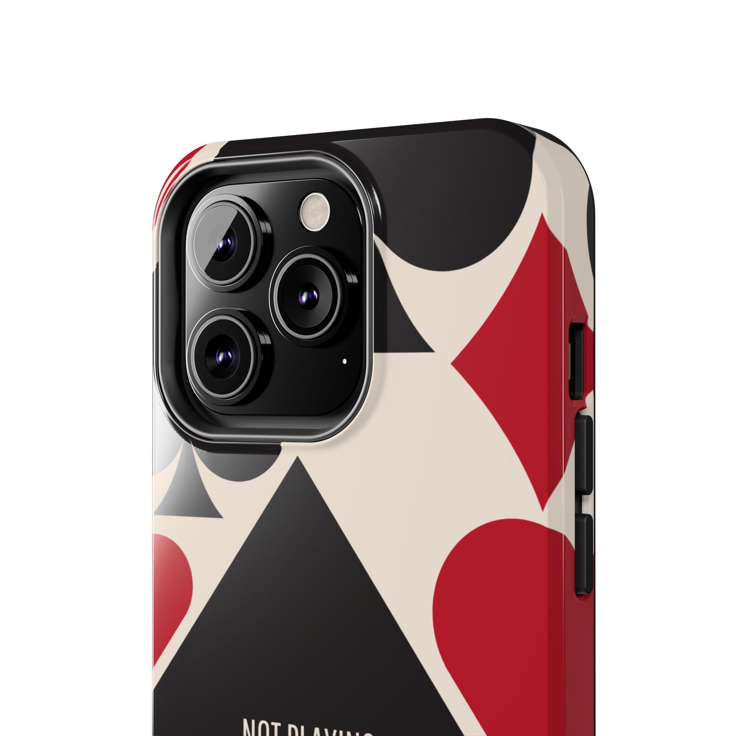 Bold Playing Card Tough Phone Case - Not Playing by the Rules
