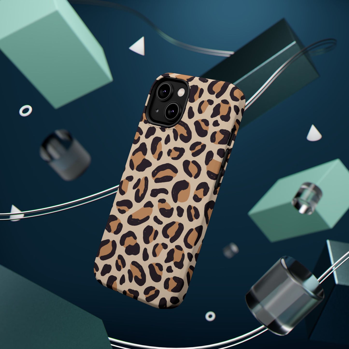Stylish Leopard Trendy MAGNETIC Phone Case for Iphone
