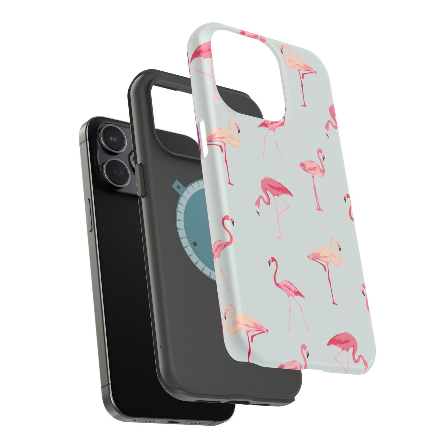 Stylish Flamingo, Summer Vibes MAGNETIC Phone Case for Iphone