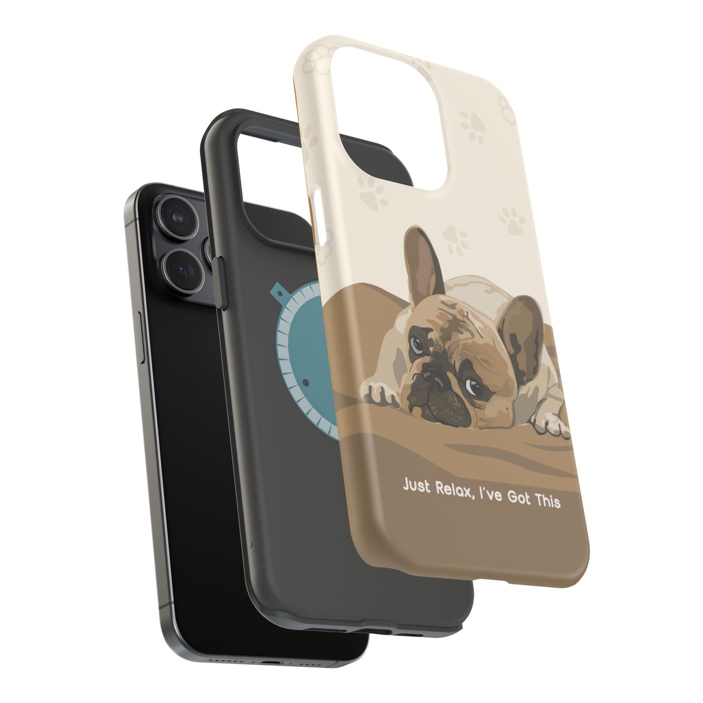 Cute Dog Tough MAGNETIC Phone Case - Just Relax, I’ve Got This
