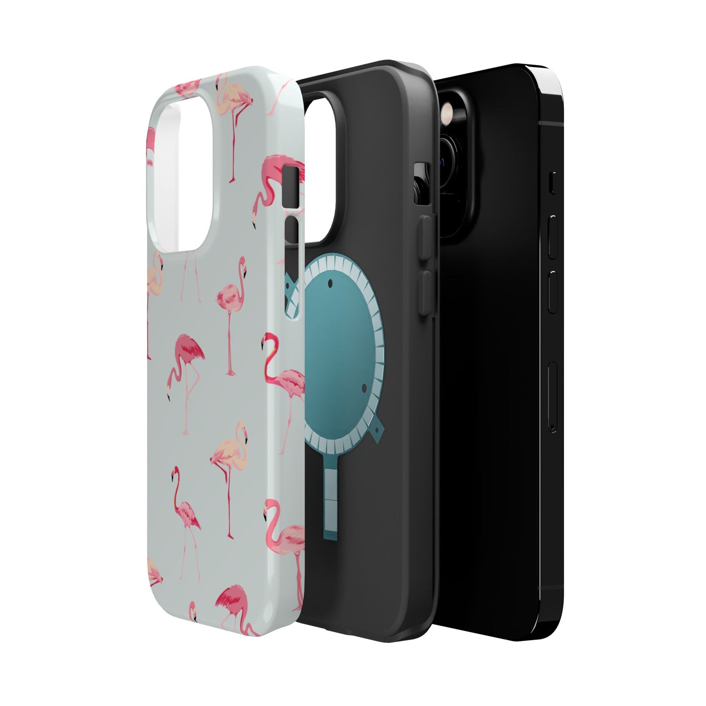 Stylish Flamingo, Summer Vibes MAGNETIC Phone Case for Iphone