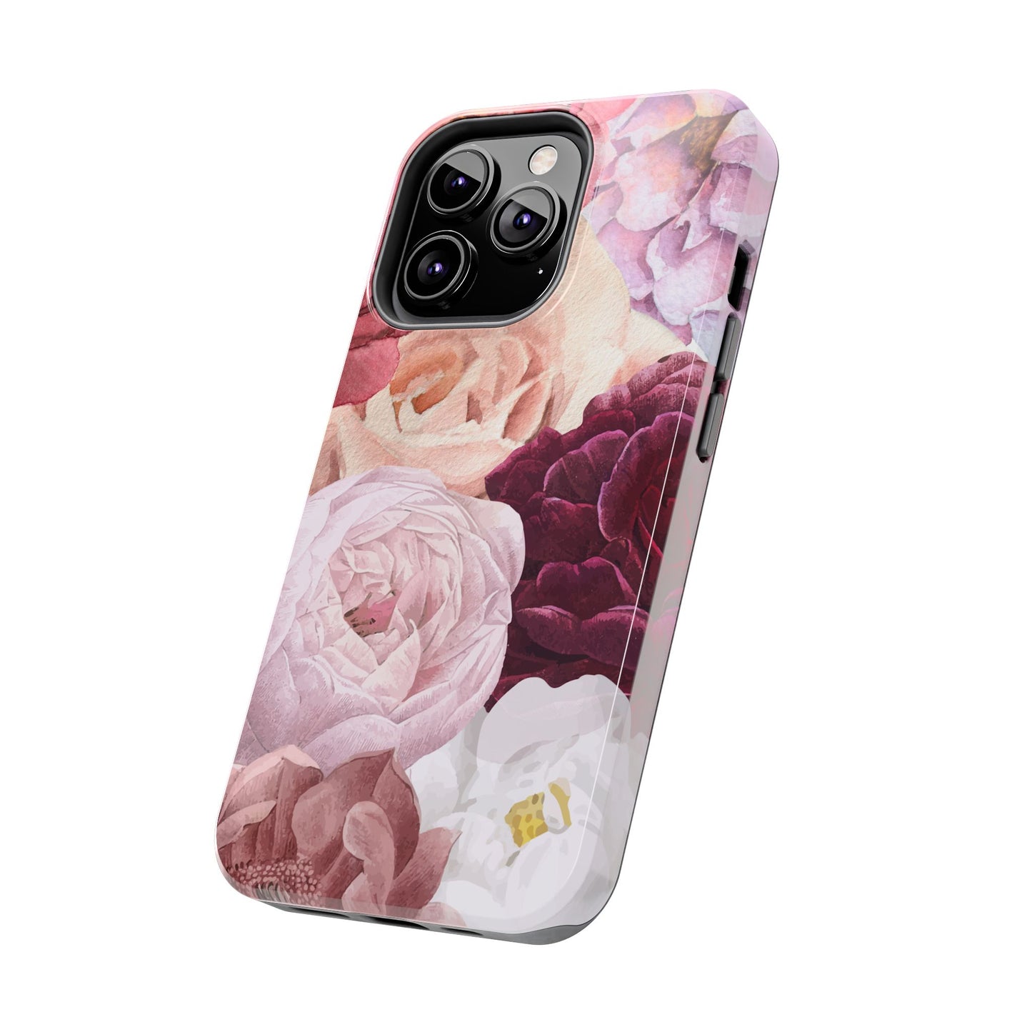 Elegant Protection for Every Occasion Floral Tough Phone Case