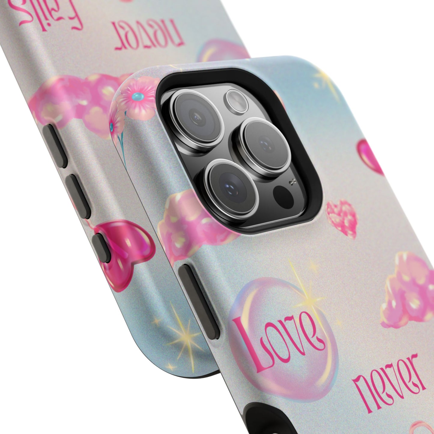 Love Never Fails Bible Verse Tough MAGNETIC Phone Case