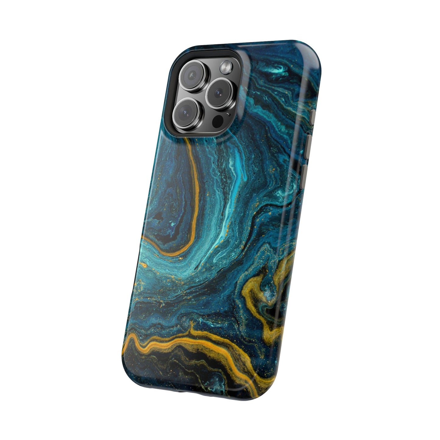 Marble Print MAGNETIC, Unique Tough Phone Case