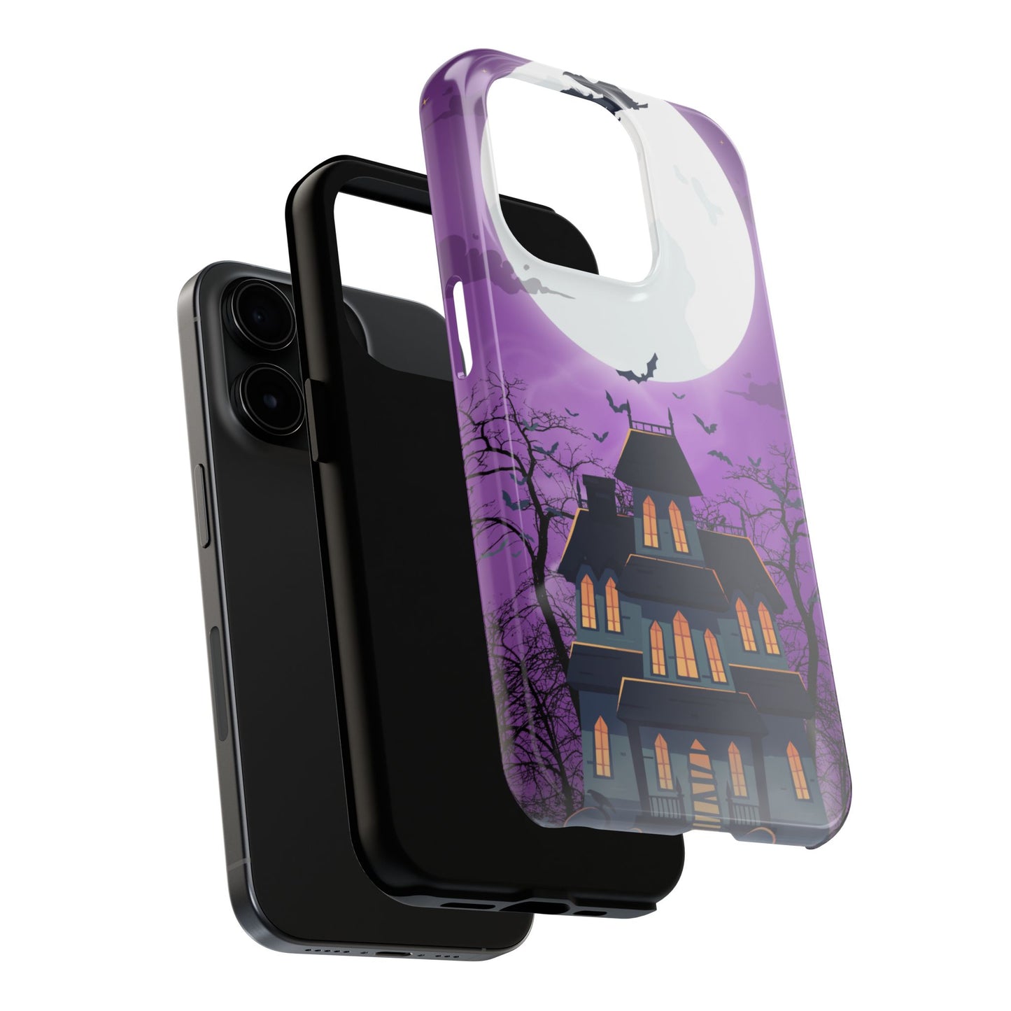 Halloween Haunted, Spooky House, Witchy Vibe Phone Case for Iphone