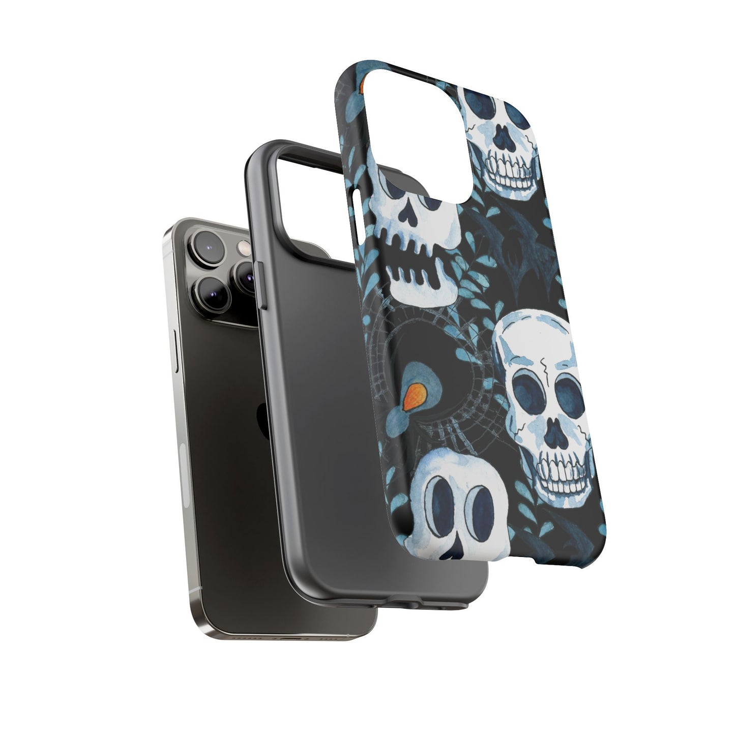 Halloween, Skull, Gothic Phone Case for Iphone - FREE Shipping