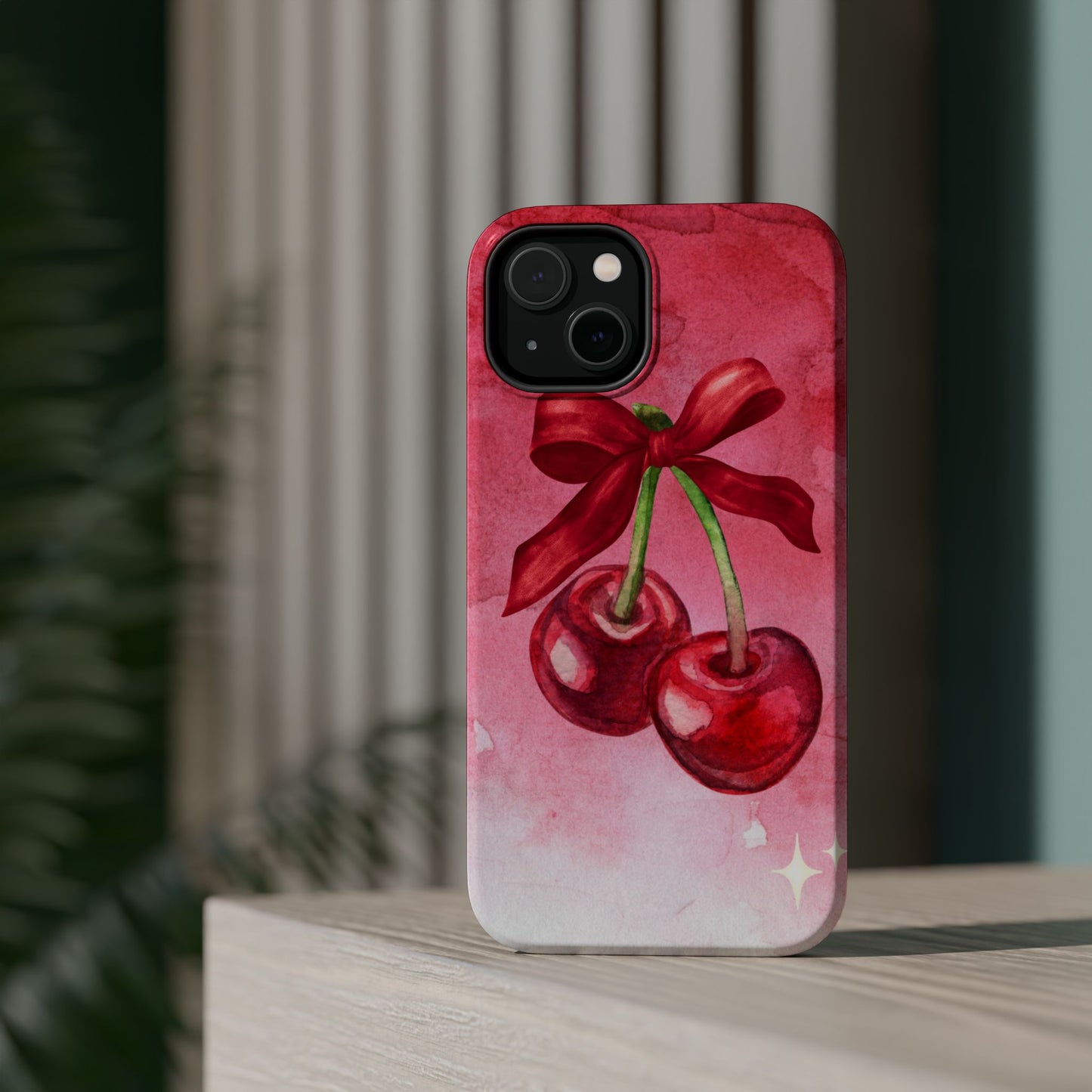 Chic Cherry Magnetic Tough Cases for iPhone