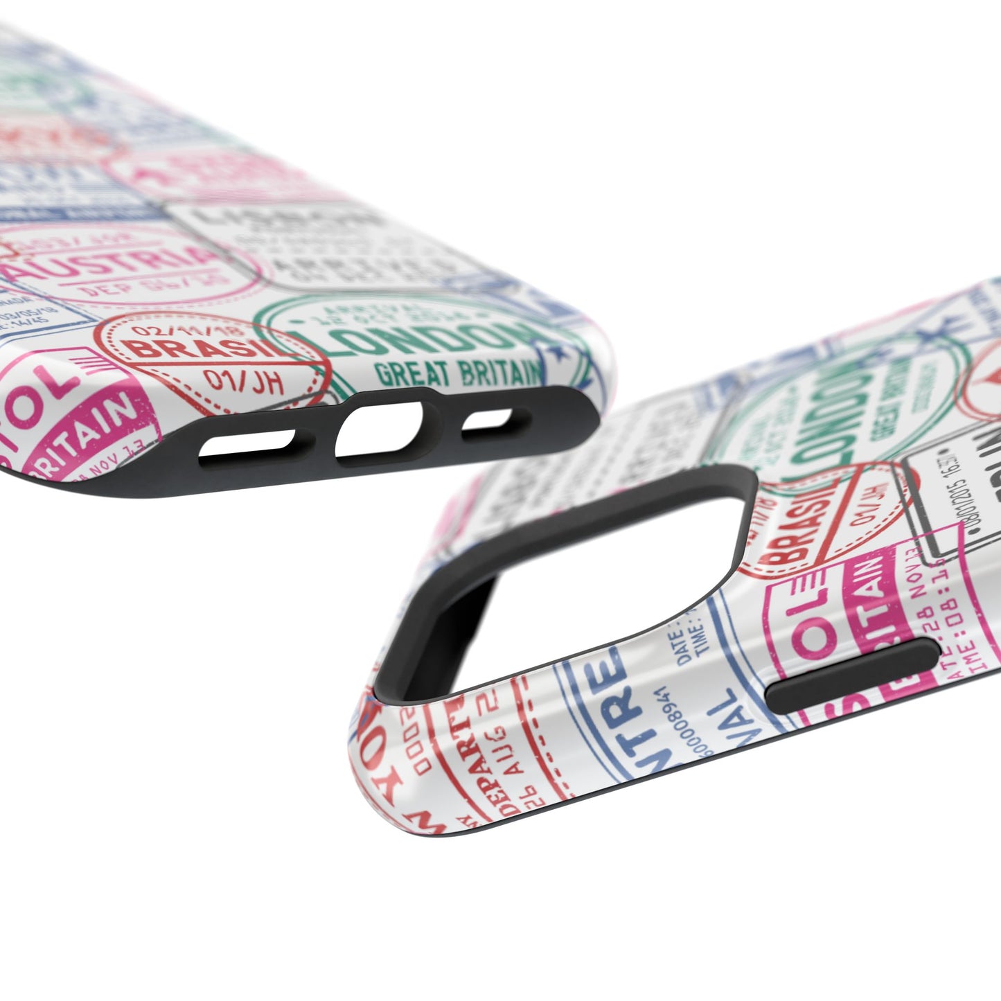 Travel-Inspired, Passport, Travelers, Adventure Stamp, Unique MAGNETIC Phone Case