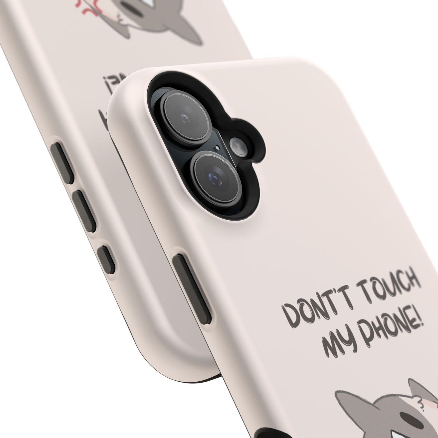Funny Cat - Don't Touch My Phone! Tough MAGNETIC Phone Case
