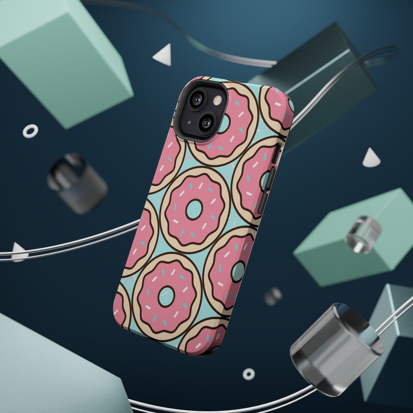 Colorful, Cute Donut MAGNETIC Phone Case for Iphone