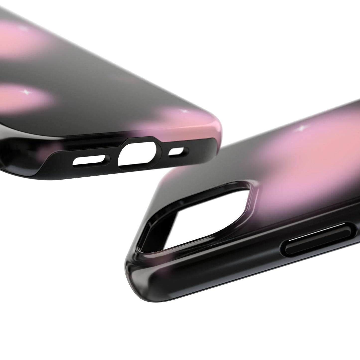 Romantic Pink Heart Pattern Phone Case