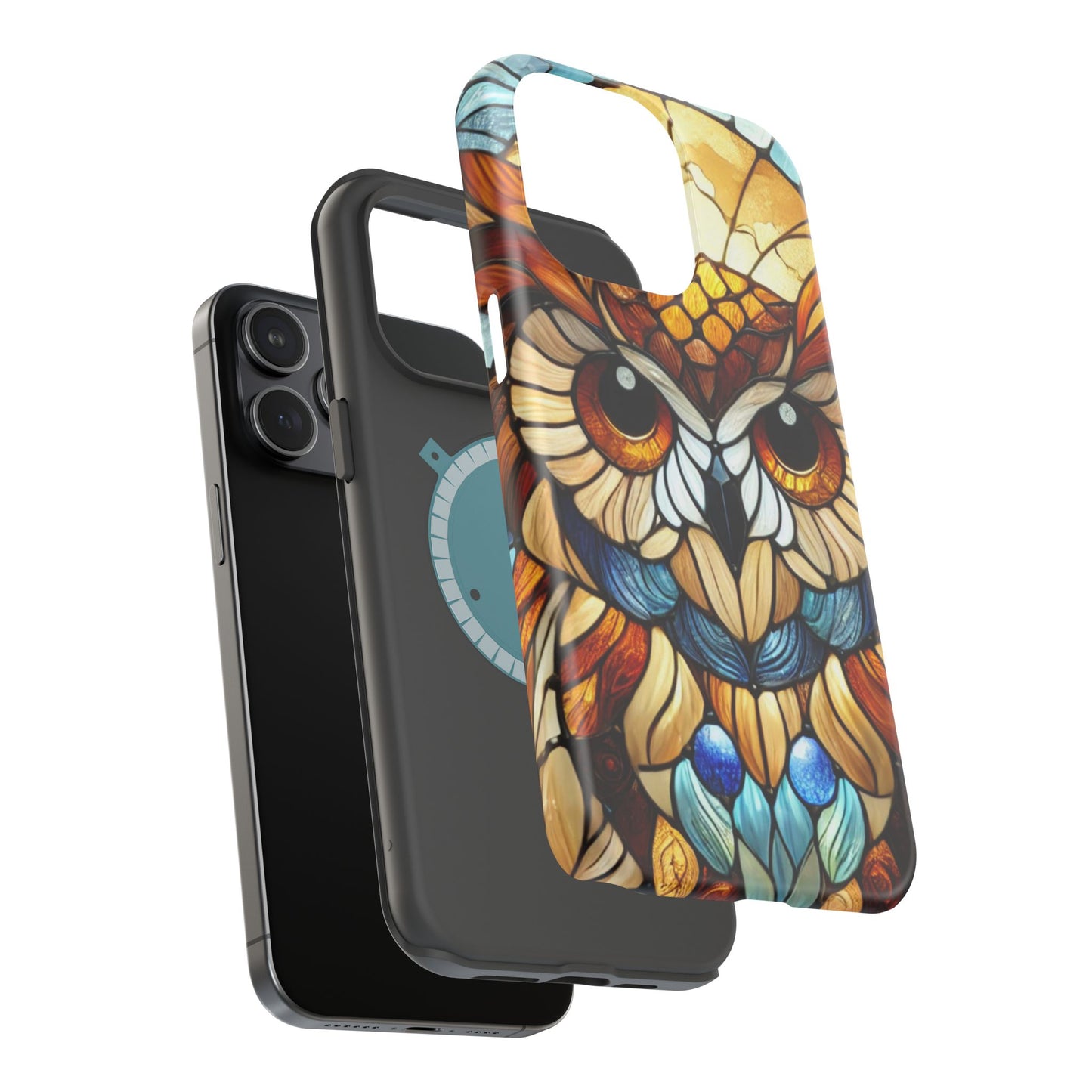 Bohemian Owl MAGNETIC Phone Case for Owl Lovers- Perfect Gift for Iphone