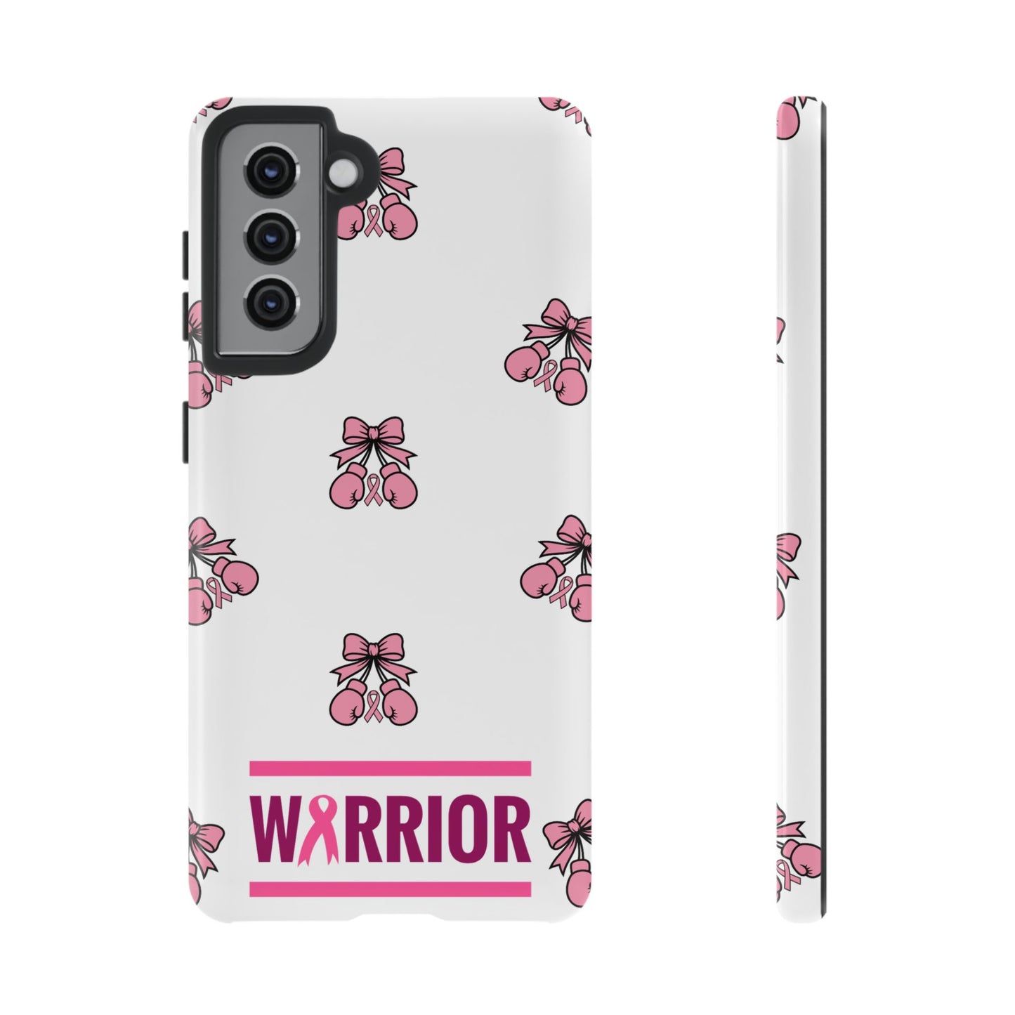 Phone Case - Pink Warrior Cancer Awareness Gift for Breast Cancer Survivor for Samsung
