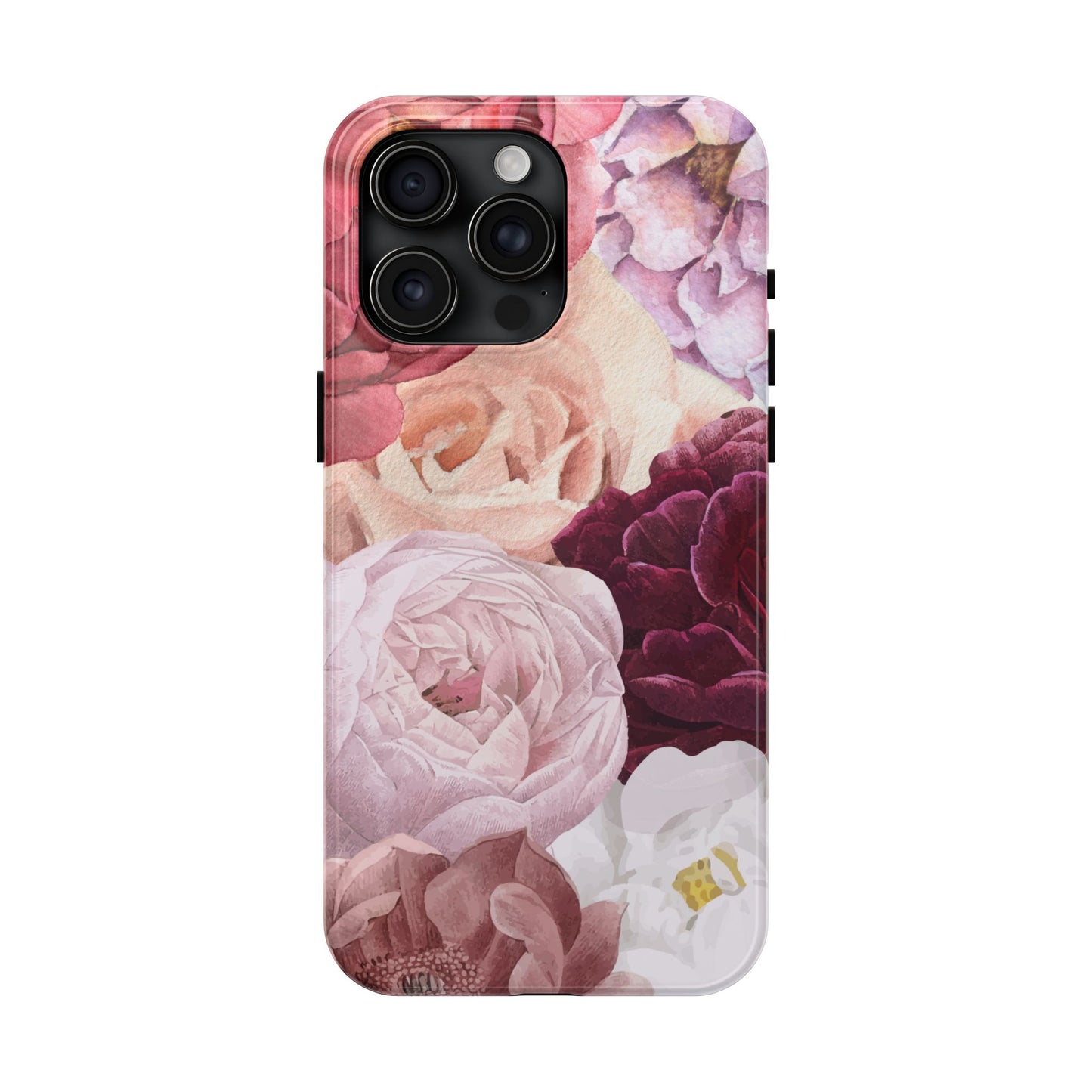 Elegant Protection for Every Occasion Floral Tough Phone Case