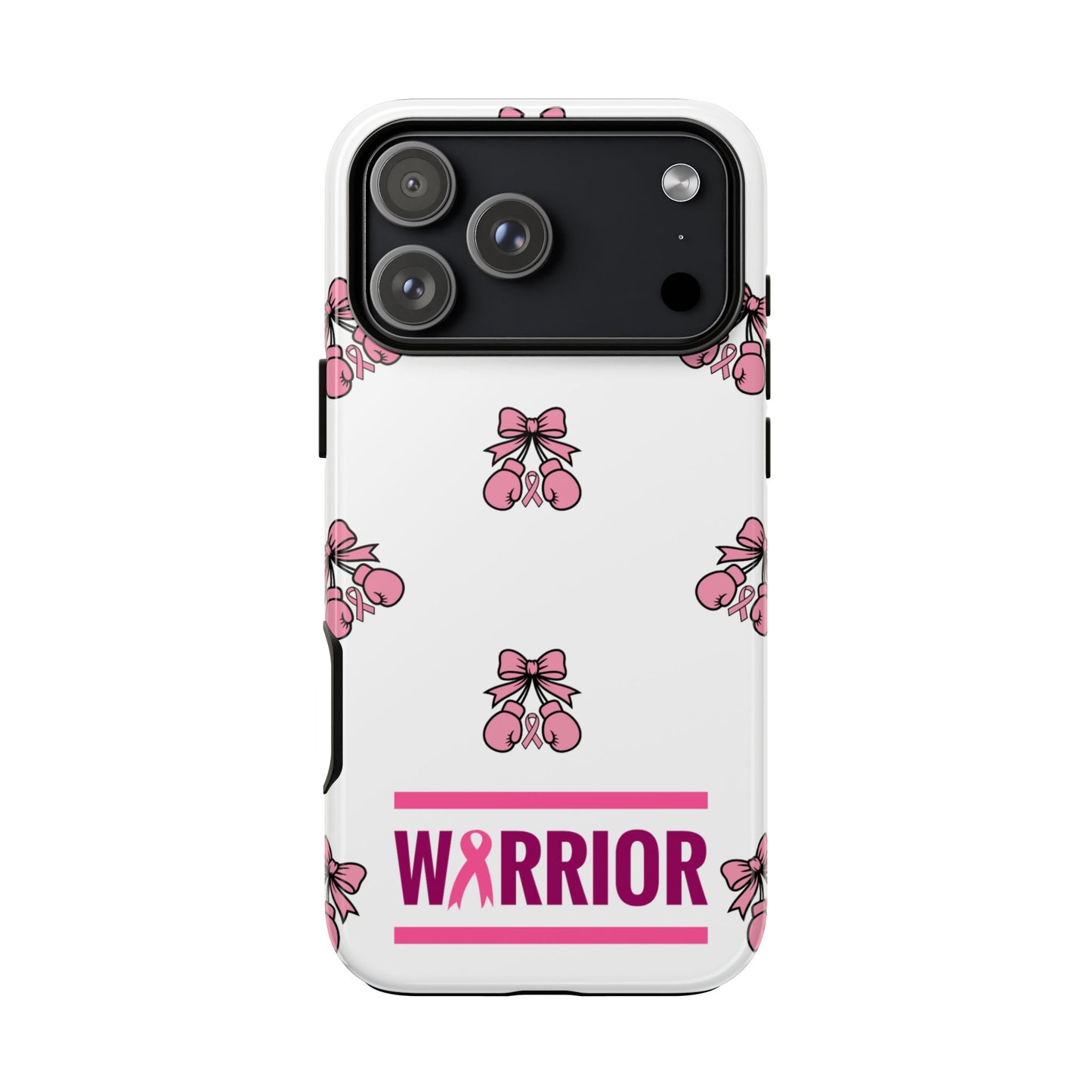 Phone Case - Pink Warrior Cancer Awareness Gift for Breast Cancer Survivor for Iphone