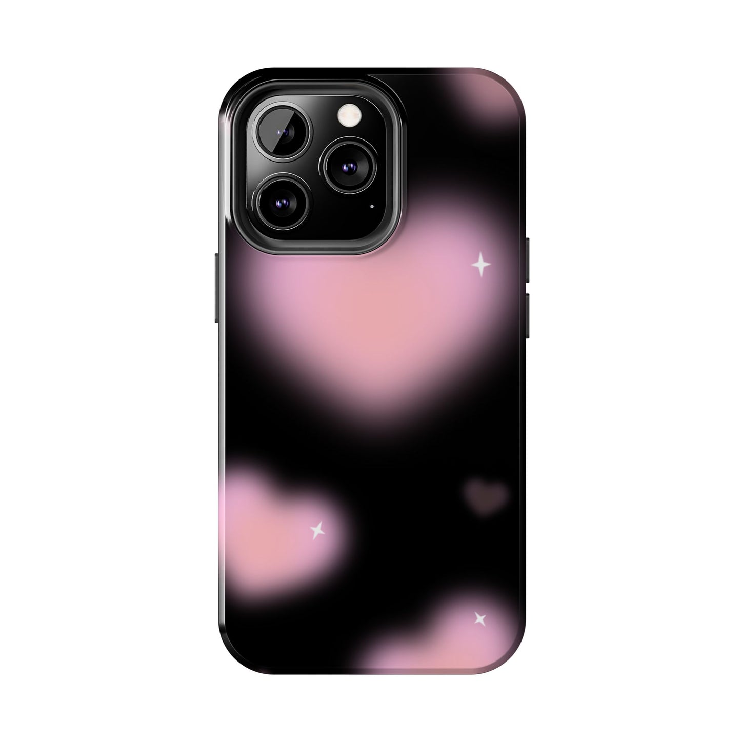 Romantic Pink Heart Pattern Phone Case