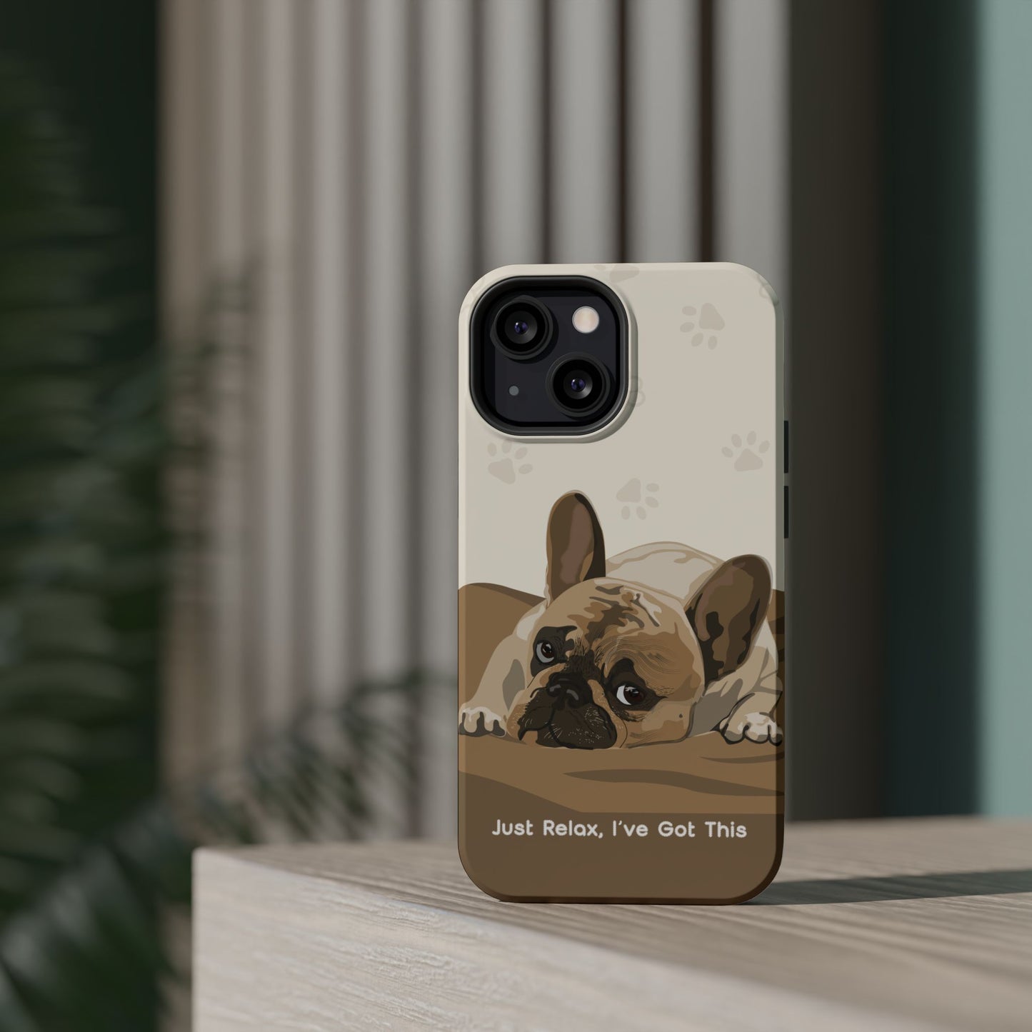 Cute Dog Tough MAGNETIC Phone Case - Just Relax, I’ve Got This