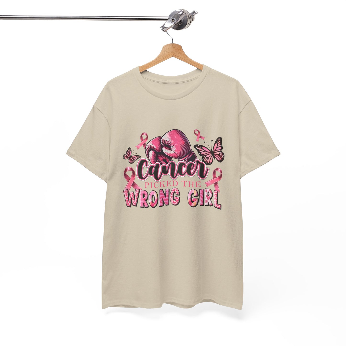Cancer Awareness Tee - Picked the Wrong Girl Unisex Cotton Shirt
