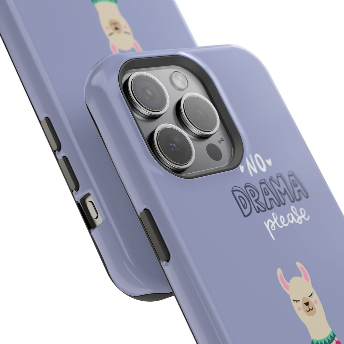 Cute Llama - No Drama MAGNETIC Tough Phone Case