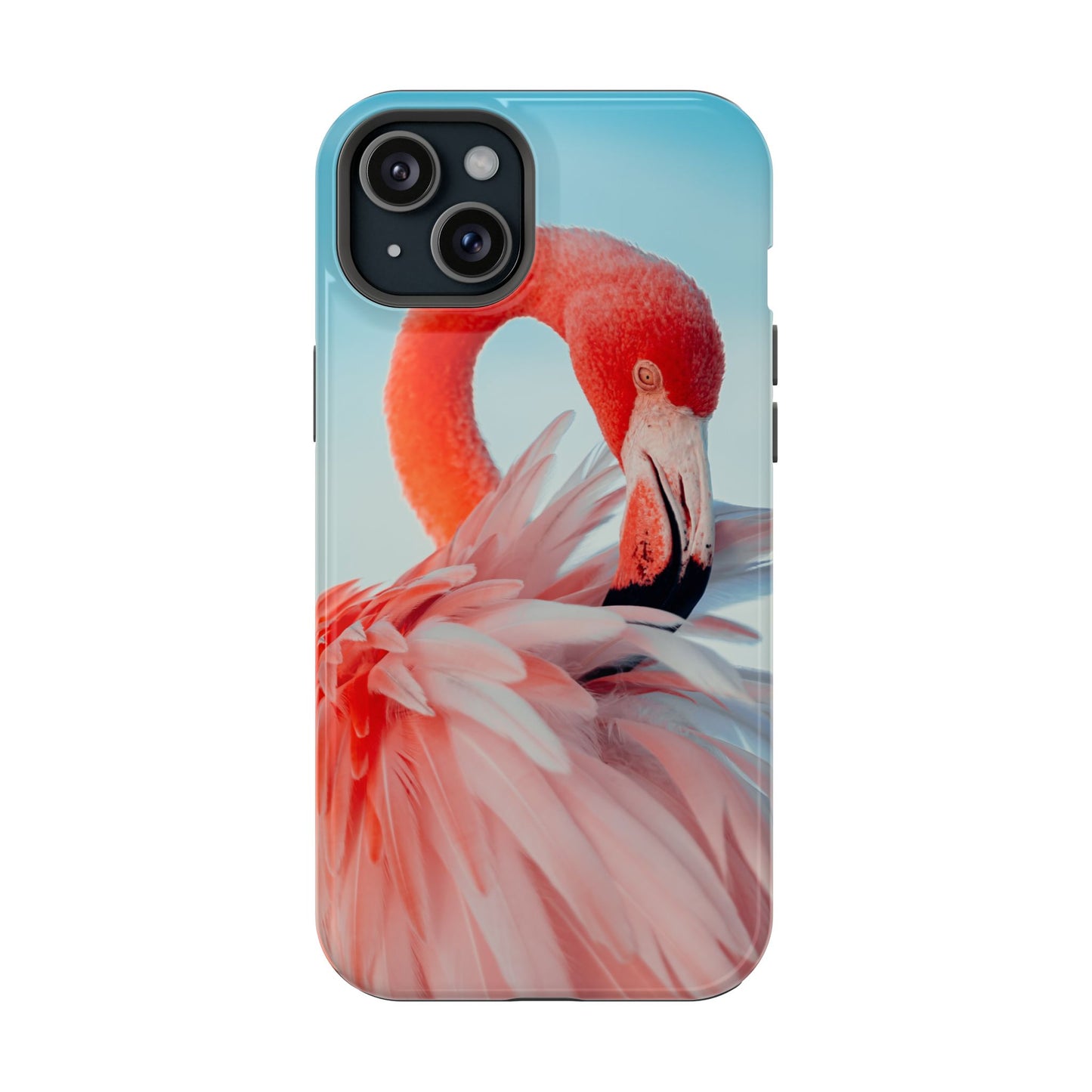 Vibrant Flamingo, Tropical MAGNETIC Phone Case