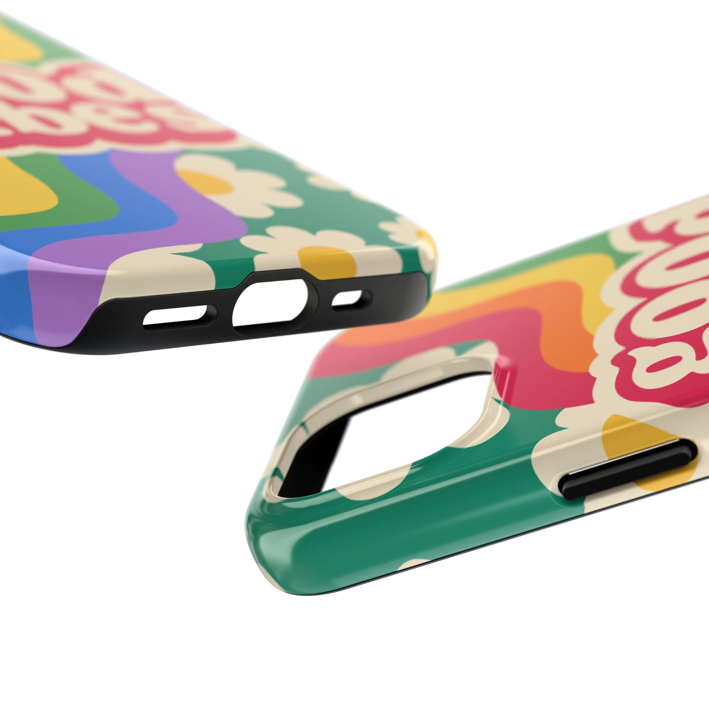 Good Vibes Tough Phone Cases, Colorful, Cheerful Phone Protection, Gifts for Friends