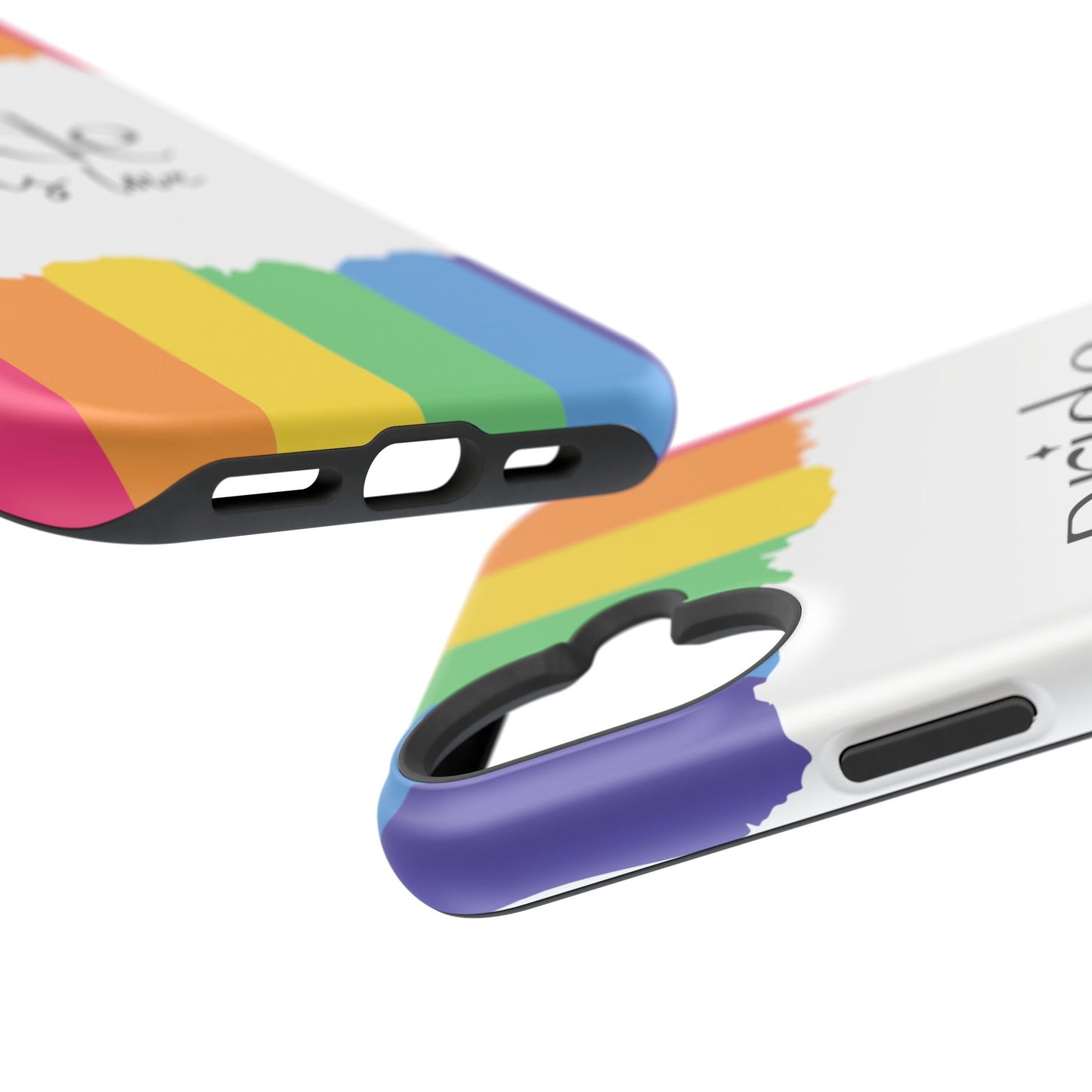 Pride - Love is Love, LGBTQ+, Rainbow Tough Phone Case
