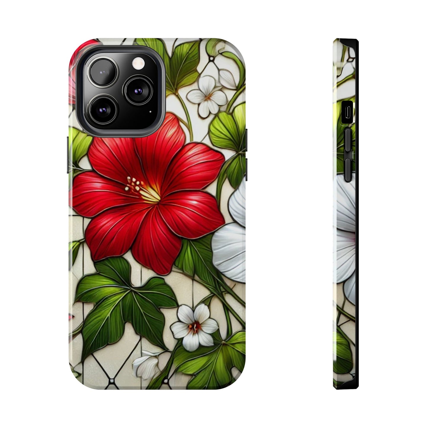 Tough Phone Case with Vibrant Floral Design - Perfect Gift for Nature Lovers
