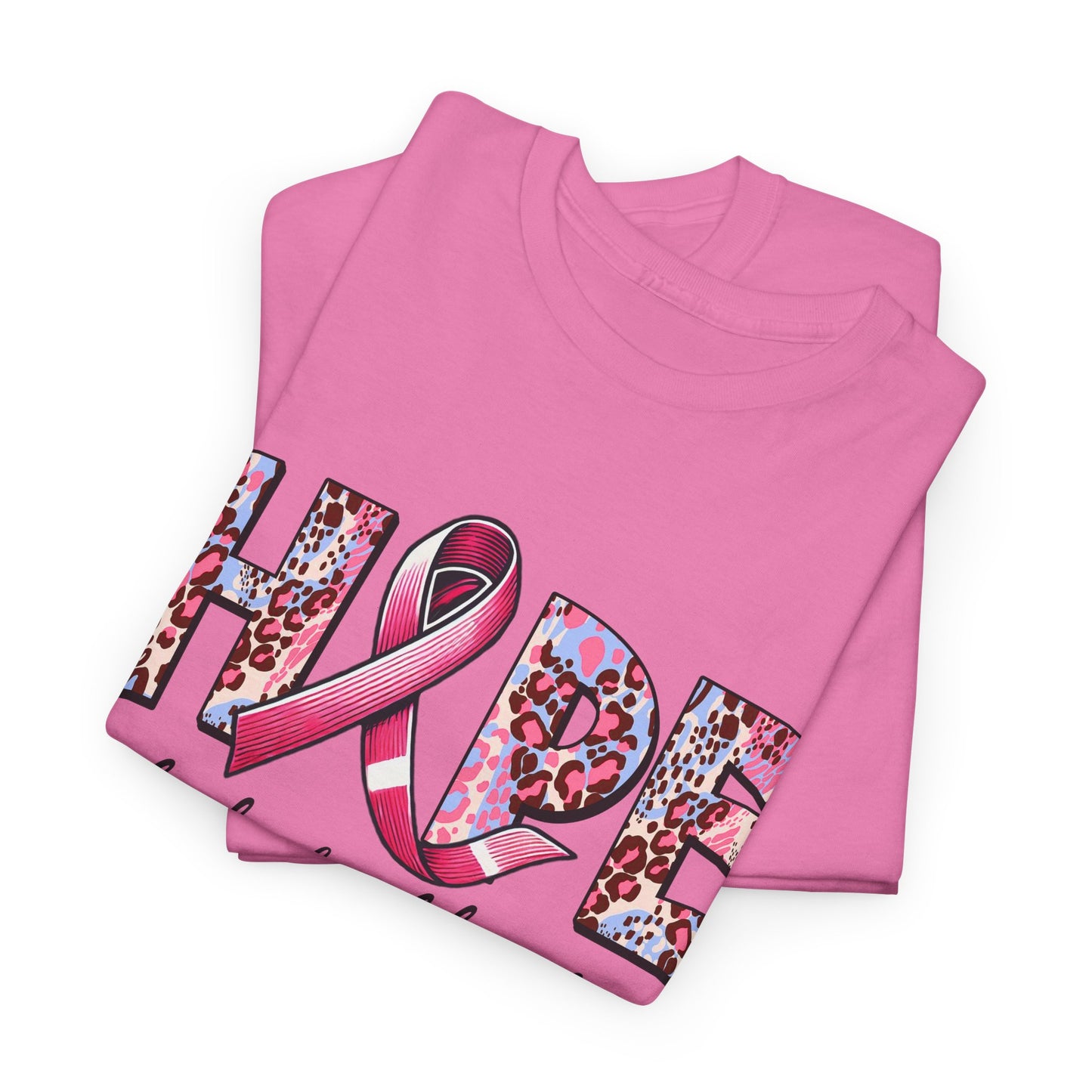 Hope & Support Unisex Tee - Nobody Fights Alone