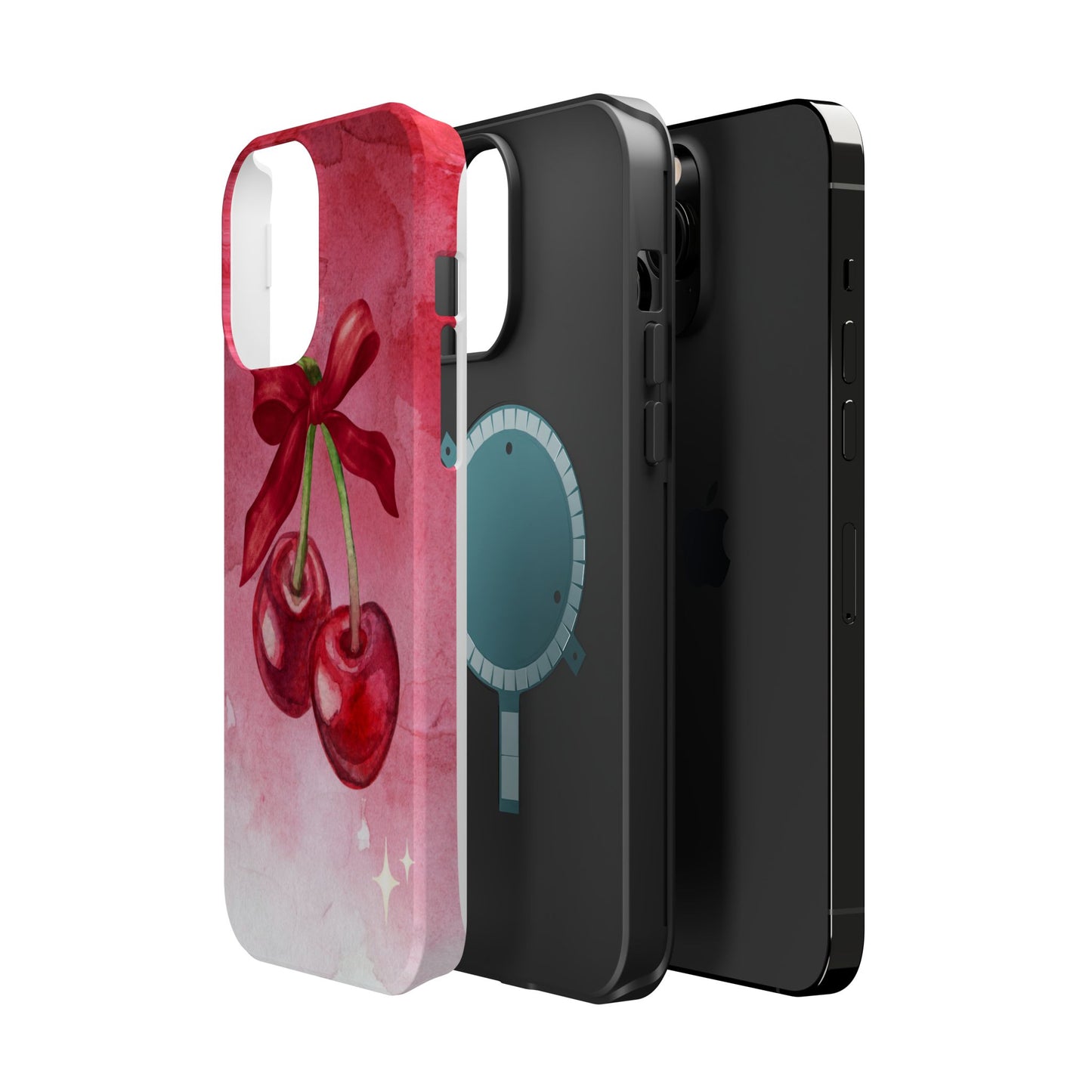 Chic Cherry Magnetic Tough Cases for iPhone
