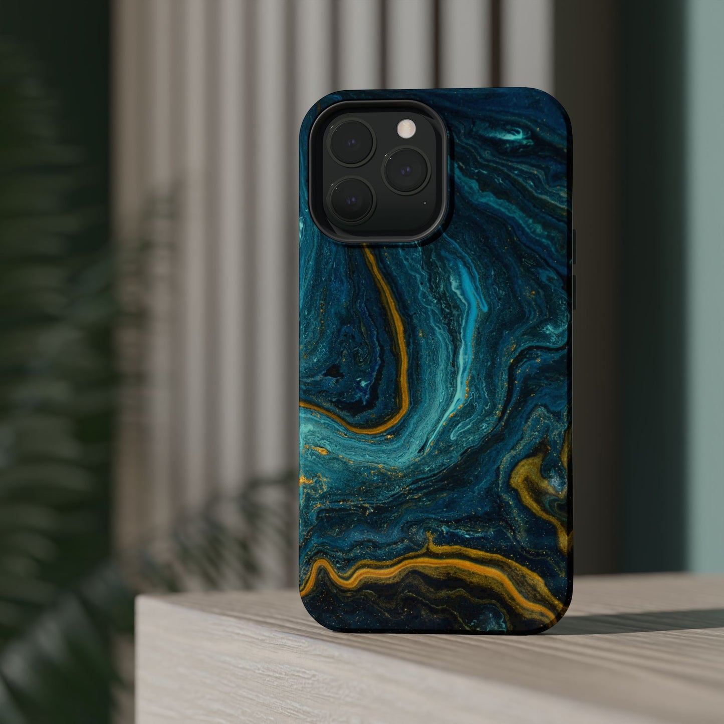 Marble Print MAGNETIC, Unique Tough Phone Case