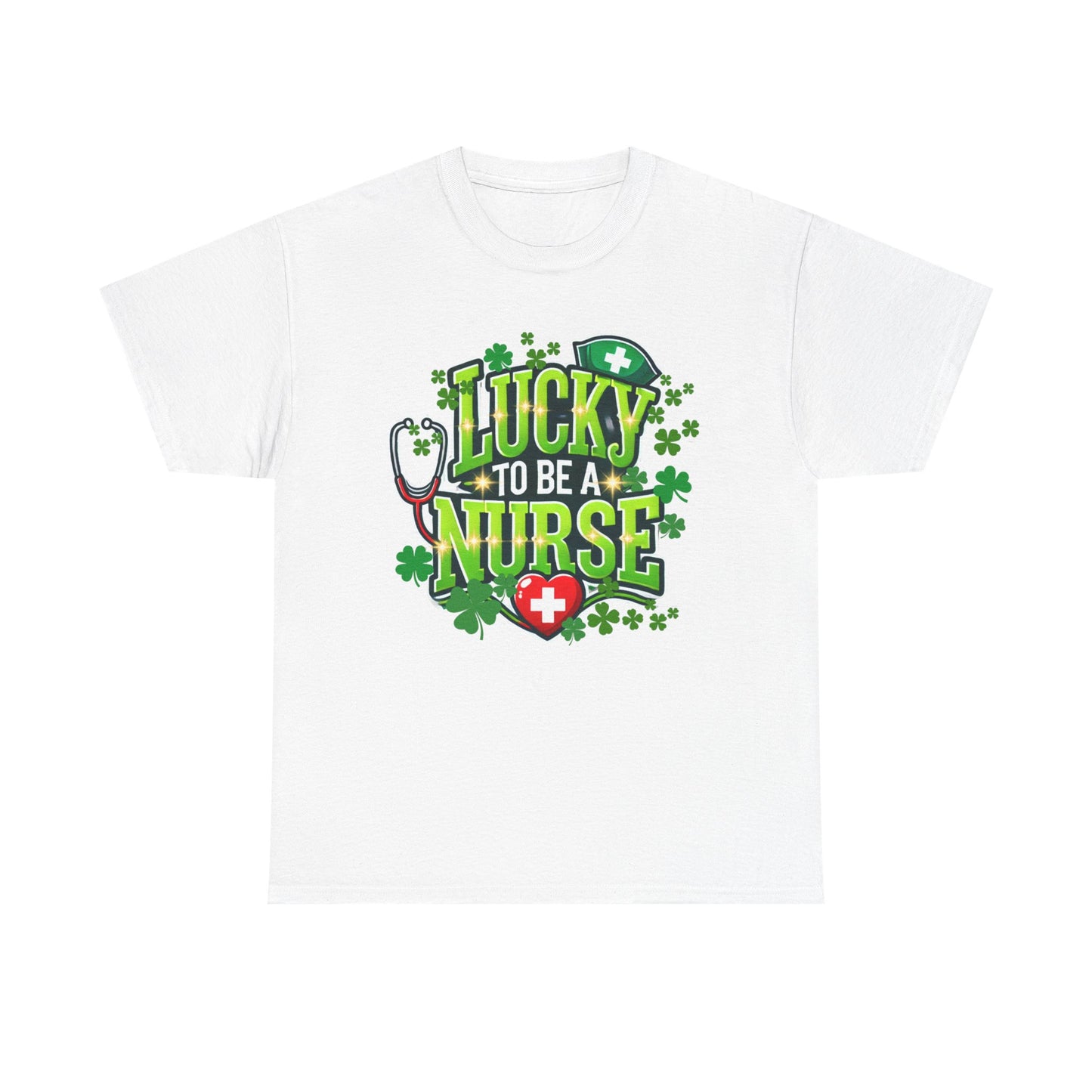 Lucky to be a Nurse Tee, St. Patrick's Day Gifts, Healthcare Appreciation,