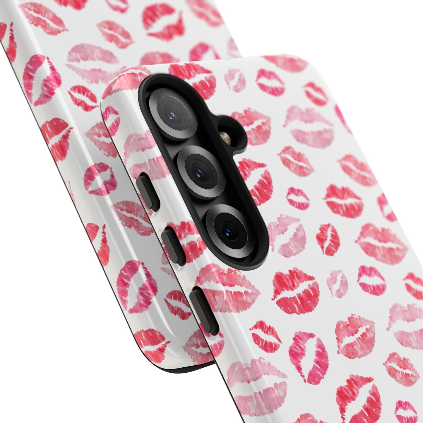 Kiss Pattern Tough Phone Cases, Cute, Unique for Samsung