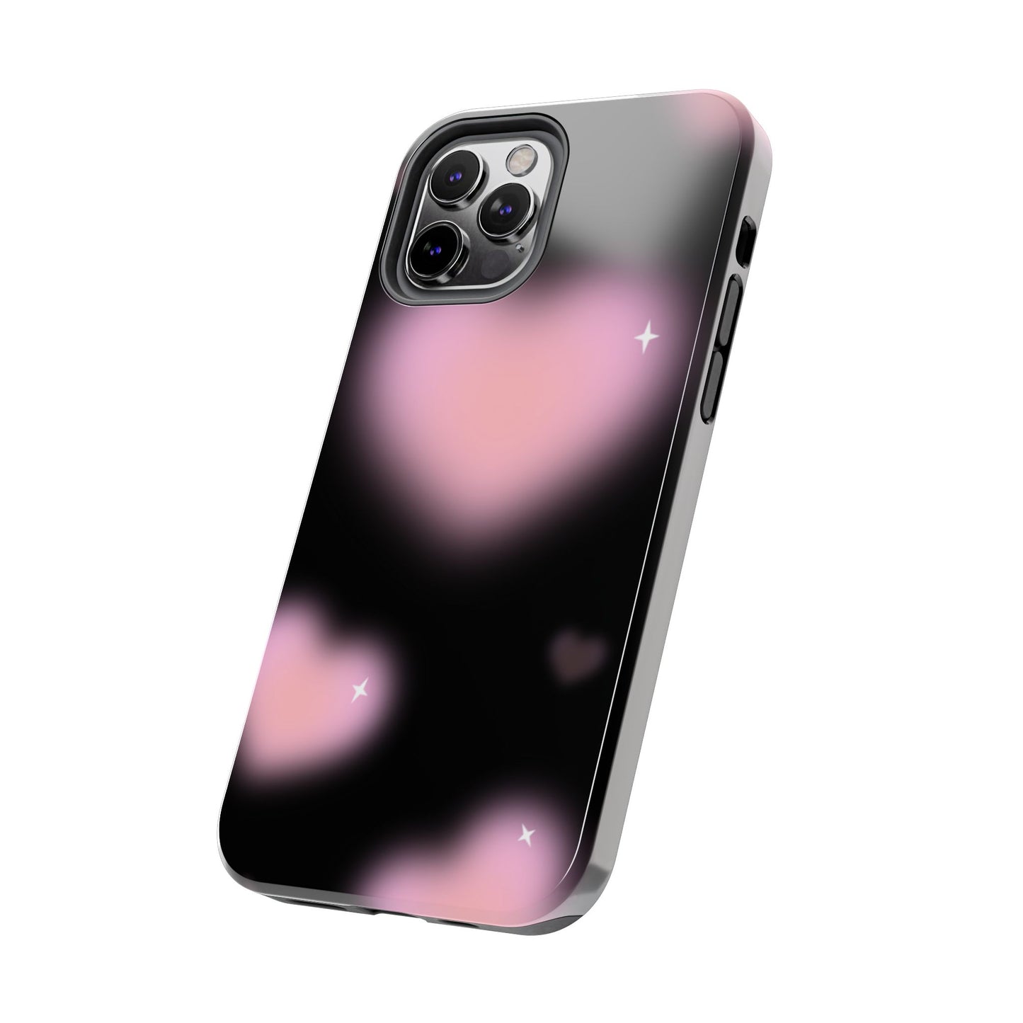 Romantic Pink Heart Pattern Phone Case