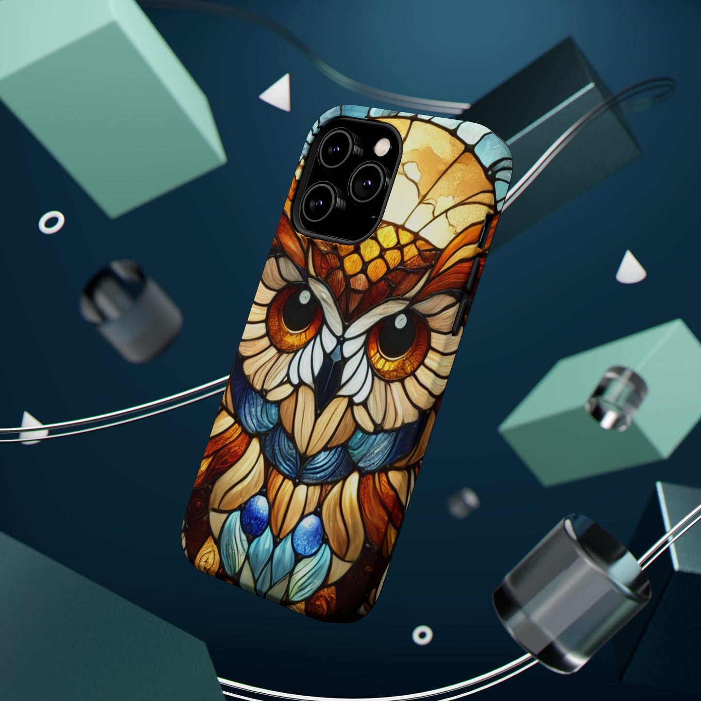 Bohemian Owl MAGNETIC Phone Case for Owl Lovers- Perfect Gift for Iphone