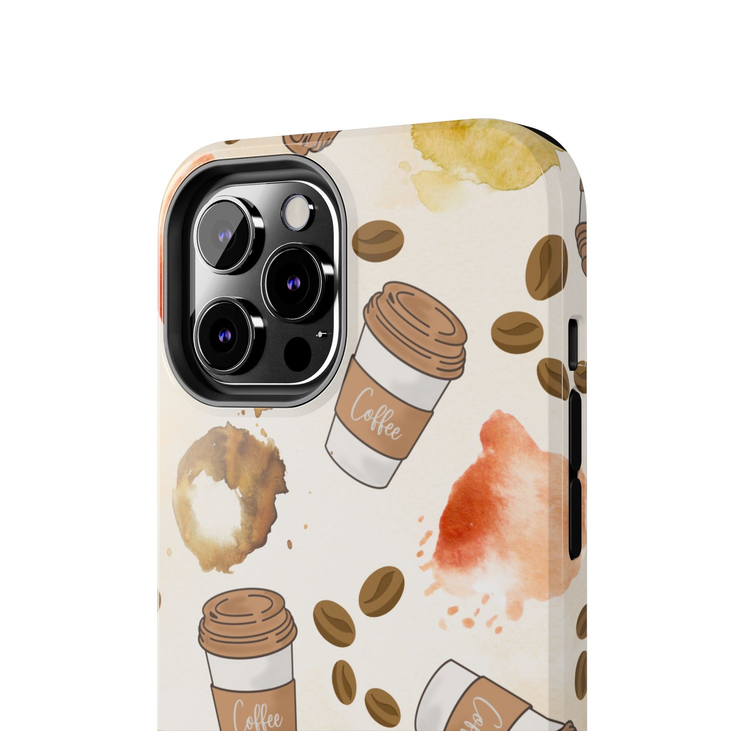 Cute, Trendy, Coffee Lover, Barista Tough Phone Cases for Iphone