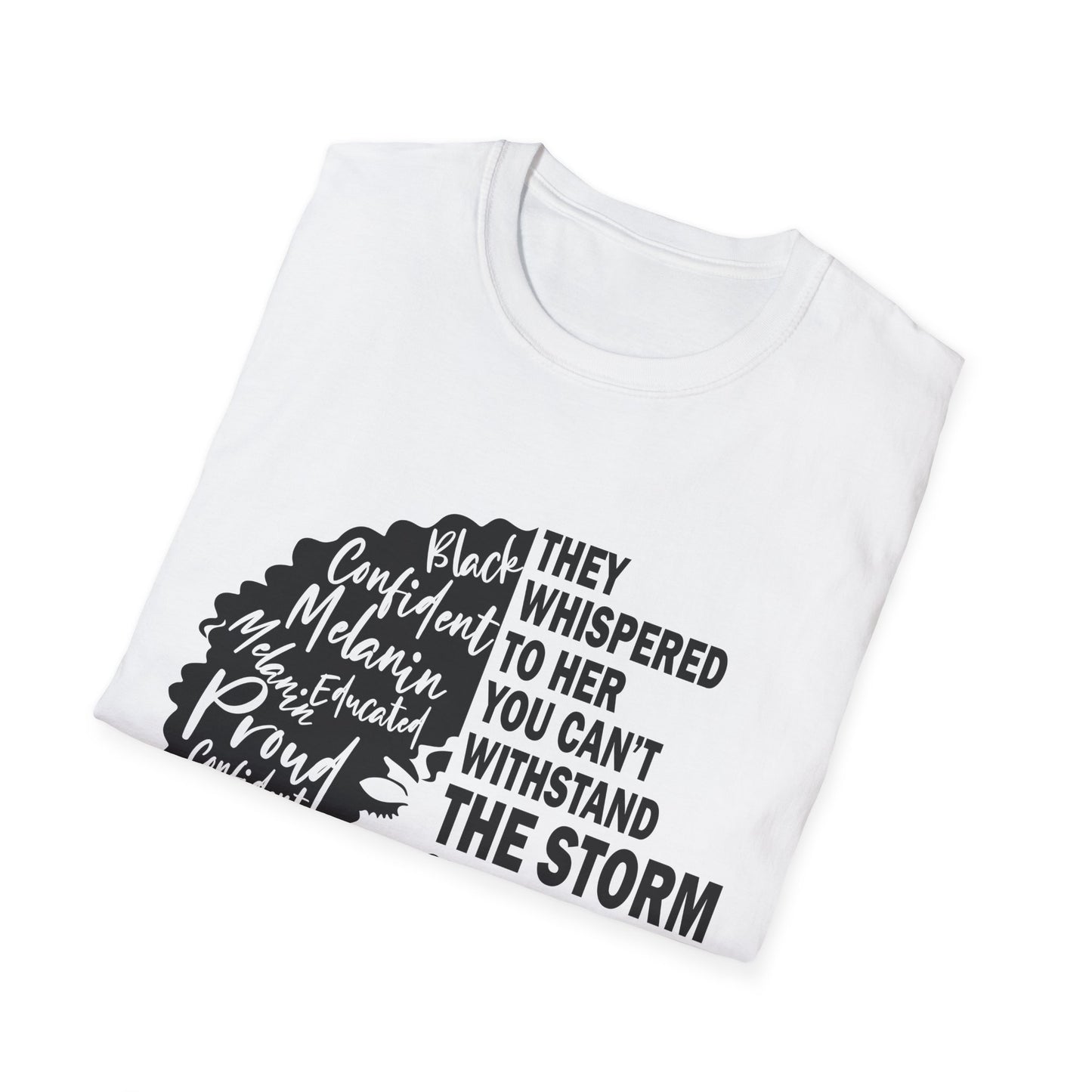 Empowered Black Woman T-Shirt - Inspirational Graphic Tee