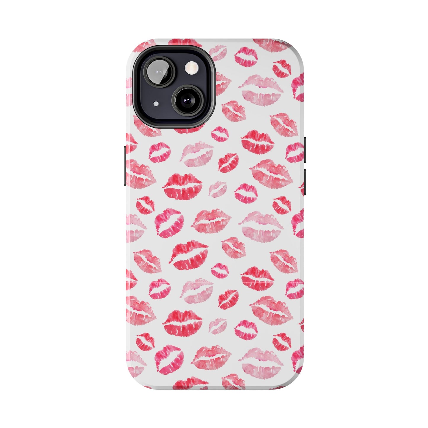 Kiss Pattern Tough Phone Cases, Cute, Unique for Iphone