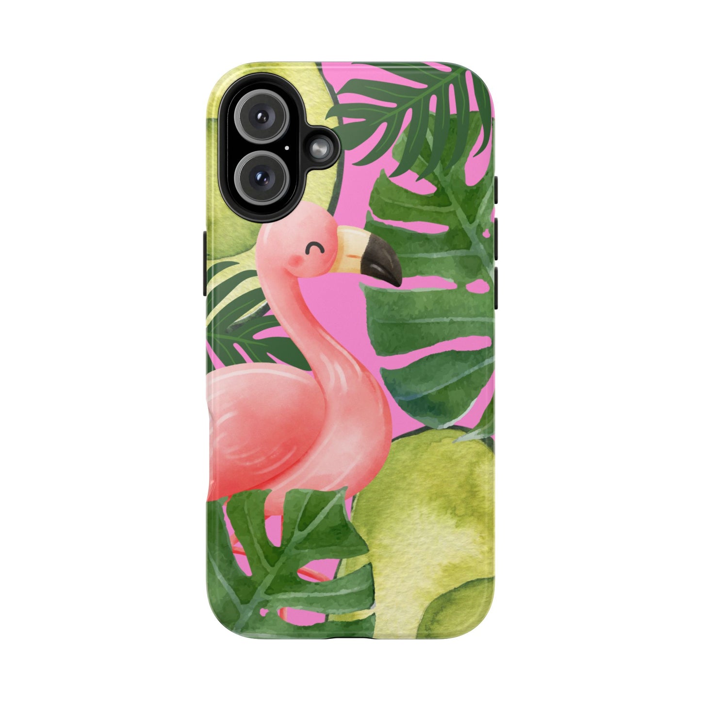 Tropical Flamingo, Cute, Summer Vibes Tough Phone Case