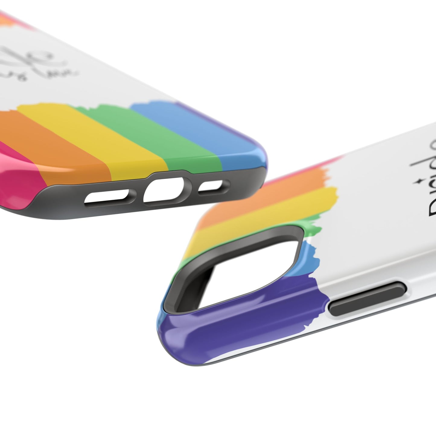 Pride - Love is Love, LGBTQ+, Rainbow Tough Phone Case