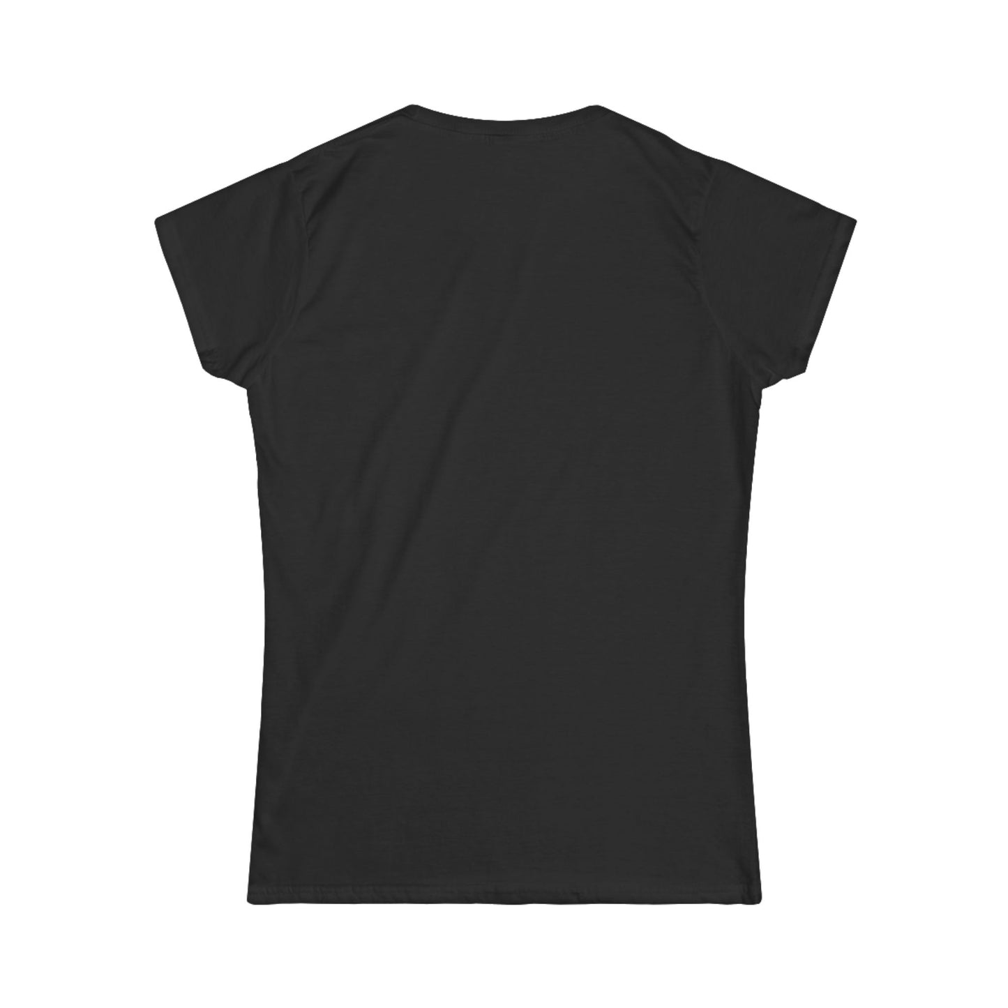 Women's Inspirational Tee - Softstyle T-Shirt STRAIGHT OUT OF POLICE ACADEMY