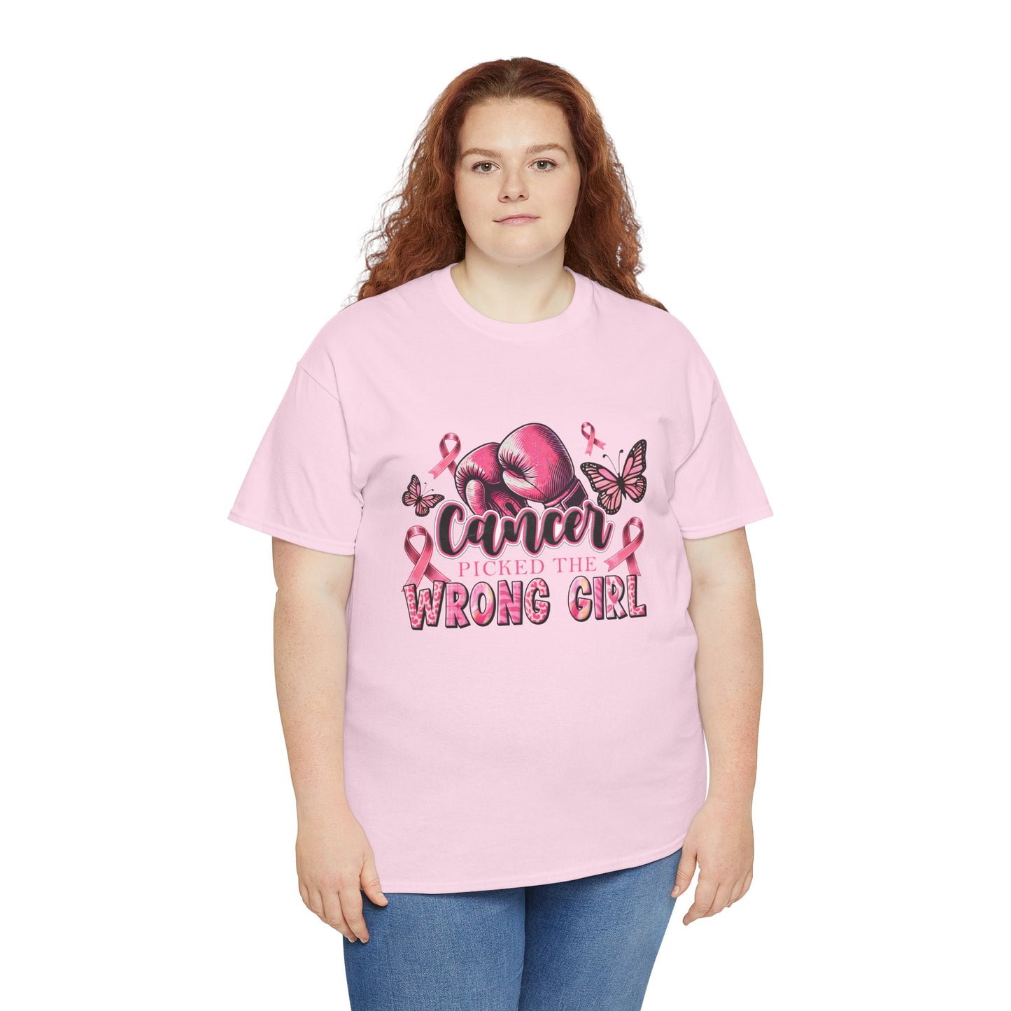 Cancer Awareness Tee - Picked the Wrong Girl Unisex Cotton Shirt