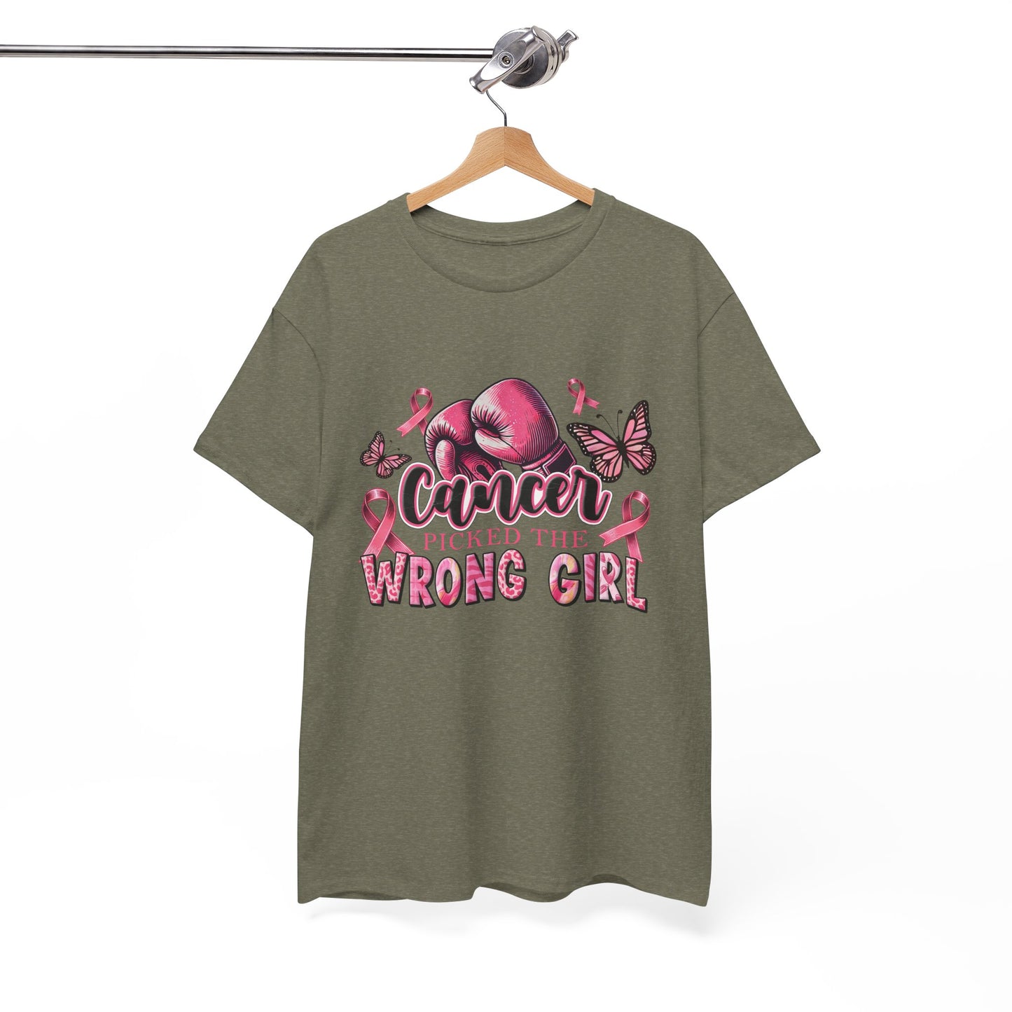Cancer Awareness Tee - Picked the Wrong Girl Unisex Cotton Shirt