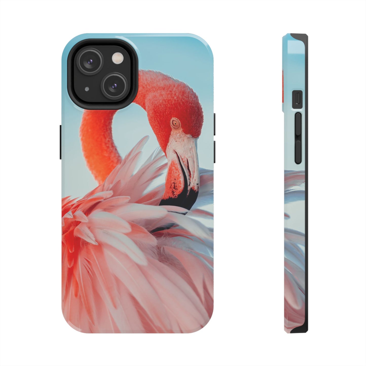 Vibrant Flamingo, Tropical Phone Case