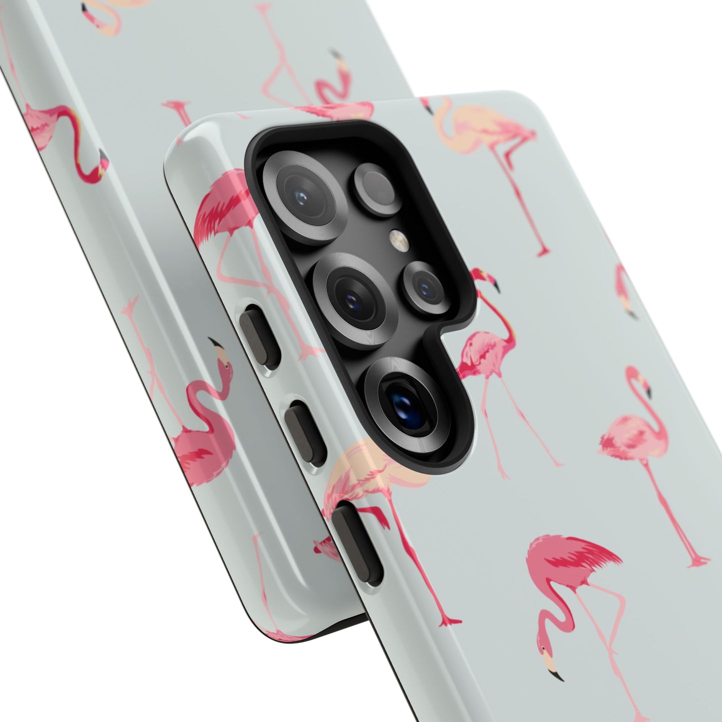 Stylish Flamingo, Summer Vibes Tough Phone Case for Samsung