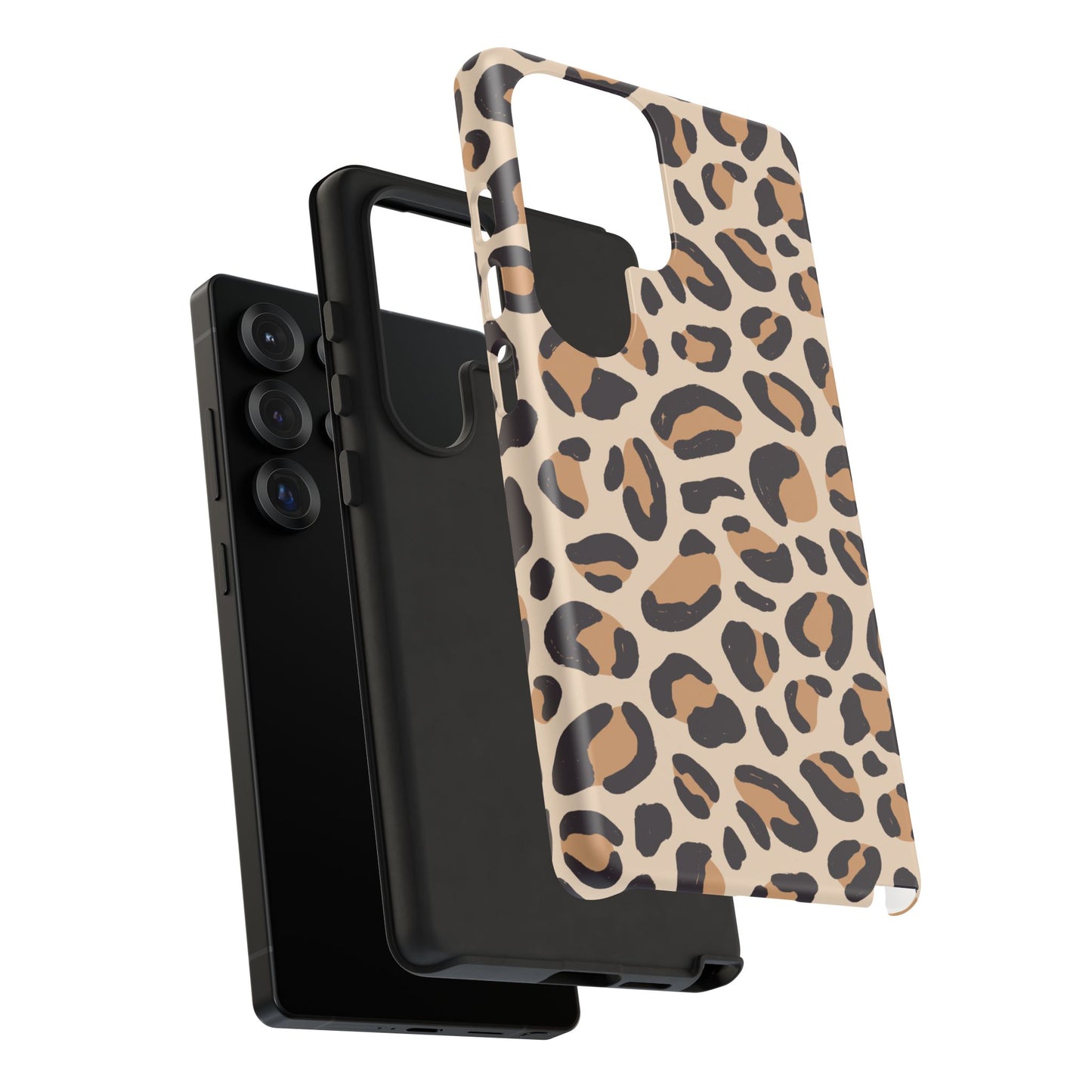 Leopard Print Tough Phone Case for Samsung